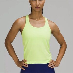 Lululemon Swiftly Tech Racerback Tank Top 2.0 in Lime Green Size 8
